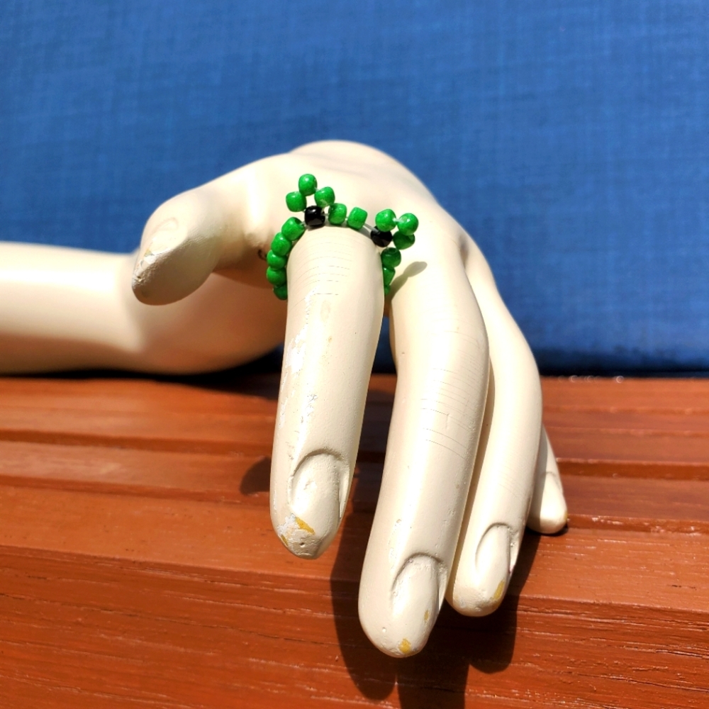 🎁Beaded Frog Ring